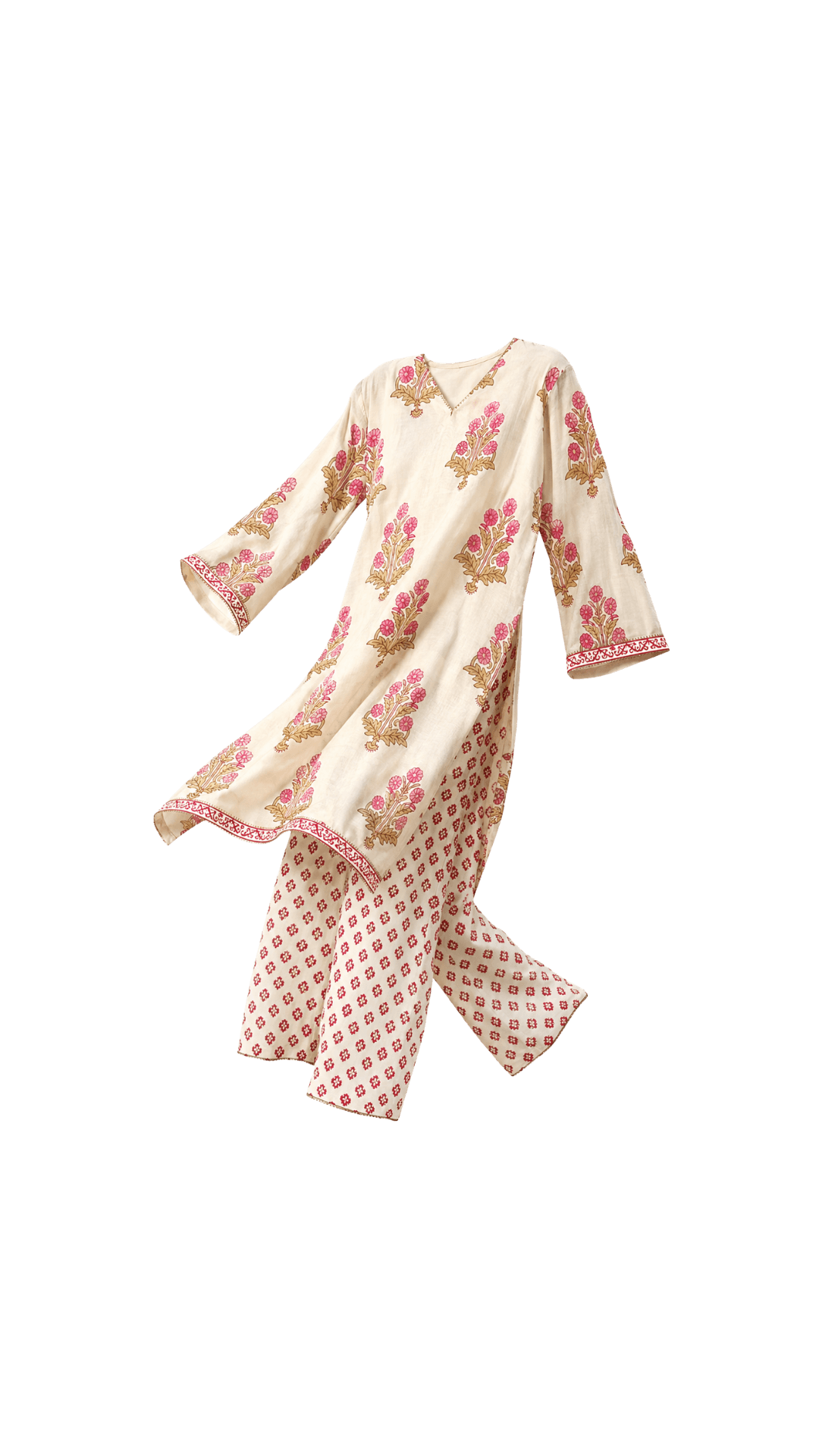 Pure Cotton Block Print Outfit