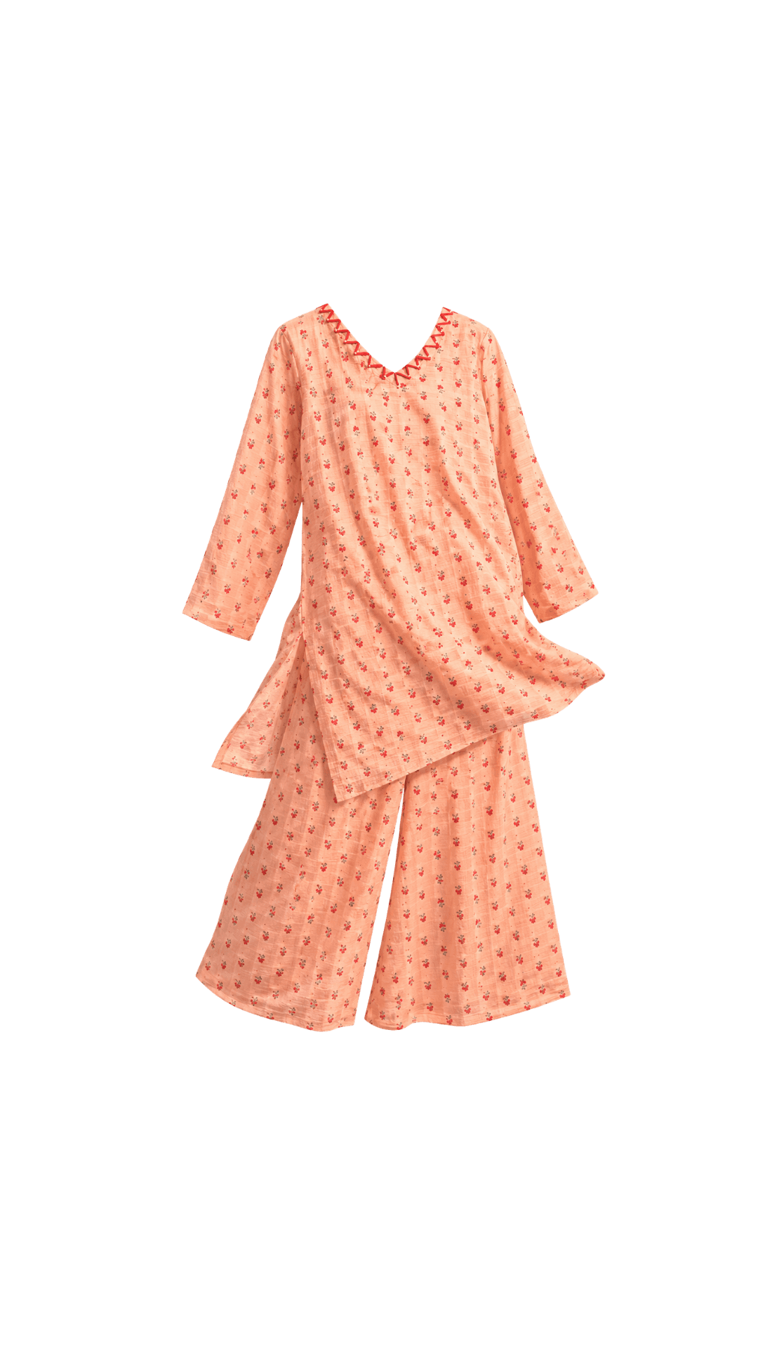 Printed Textured Outfit